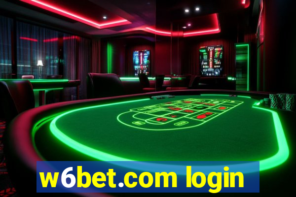 w6bet.com login